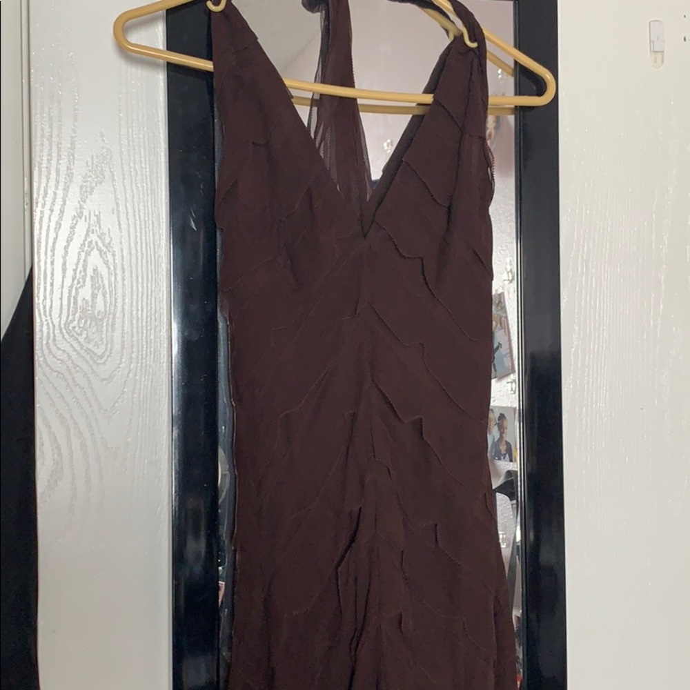 Brown dress